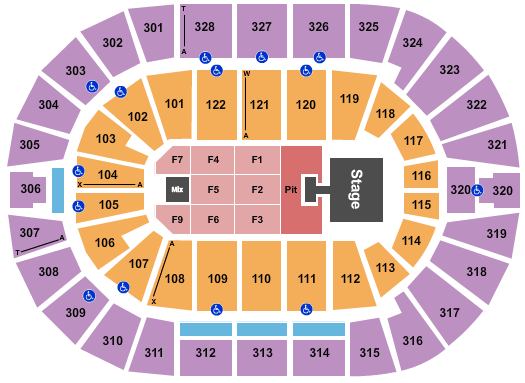 BOK Center Jason Aldean Seating Chart